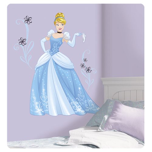 Cinderella Disney Sparkling Princess Peel and Stick Giant Wall Decals